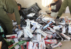 كشف يك ميليون و 303 هزار نخ سيگار قاچاق در اصفهان