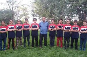 کسب مقام چهارمی تیم واترپلو زیر ۱۲ سال هیات شنای یزد