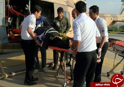سقوط تریلی به دره