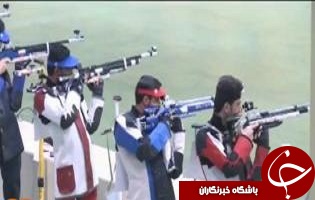پوریا نوروزیان نماینده ایران در تفنگ بادی ده متر المپیک+فیلم