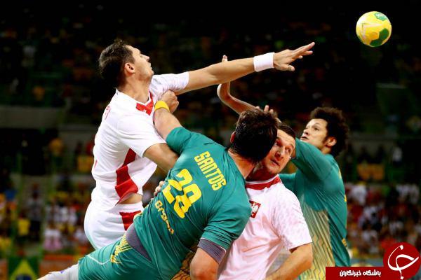 پیروزی سخت هندبالیست های برزیل مقابل لهستان