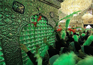 گلباران سومین حرم اهل بیت (ع)