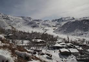 روستای همقاوند باطبیعت کوهستانی