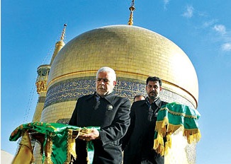 پرچم بارگاه حرم علی بن موسی الرضا(ع) همدان را متبرک خواهد کرد