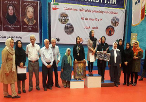 قهرمانی فارس در مسابقات پینگ پنگ پیشکسوتان بانوان کشور