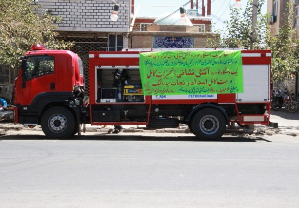 تجهیز آتش‌نشانی گناباد به دستگاه خودروی امداد
