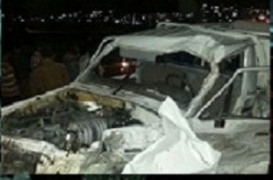 4کشته و 9 زخمی در سانحه تصادف در سرو اباد