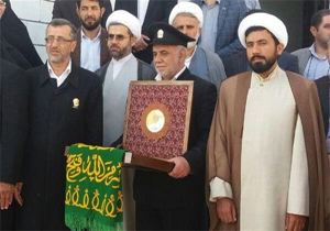 بخشش قاتل محکوم به اعدام با حضور خادمین حرم رضوی