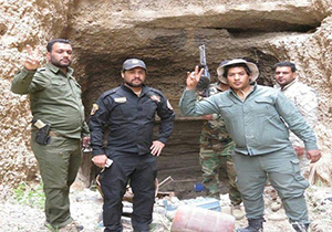 کشف تونل های داعش در جزیره خالدیه در شرق رمادی