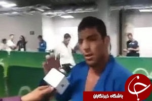 عذر خواهی ملایی از مردم بعد حذف از المپیک+فیلم