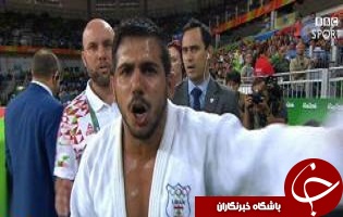 عصبانیت جودوکار لبنانی پس از رد صلاحیت شدن توسط داور+فیلم