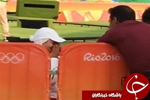اشکهای زهرا نعمتی بعدحذف از المپیک ریو +فیلم