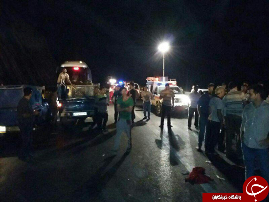واژگونی مرگبار اتوبوس مسافربری در جاده چالوس/28 تن کشته و مجروح شدند +تصاویر