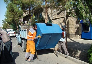 آغاز مرحله دوم نصب مخازن پسماند خشک