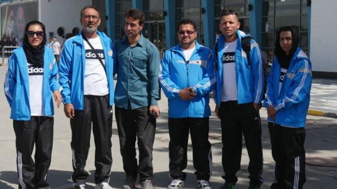 کاروان ورزشی افغانستان عازم برزیل شد
