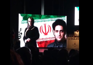 تصاویر هنرمندان با پرچم ایران با صدای سالار عقیلی + فیلم