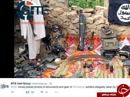 پنتاگون: سربازان آمریکایی در نبرد با داعش مجبور به ترک تجهیزات خود شدند