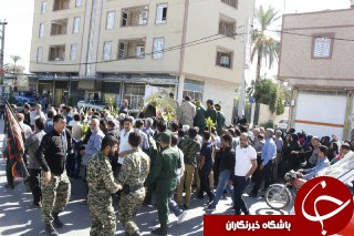 پیکر پاک مدافع حرم تشییع شد