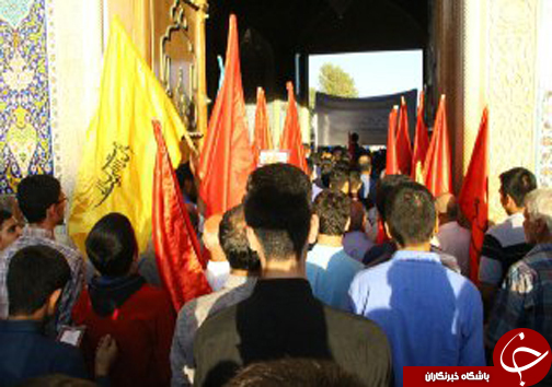 تجمع بزرگ جوانان شیرازی به مناسب دهه کرامت