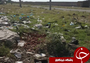 شهروندخبرنگار:انباشت زباله در یکی اصلی‌ترین میدان‌های شهر! + فیلم