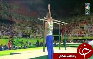حرکت عجیب ژیمناستیک کار اوکراینی در فینال بخش تیمی المپیک+فیلم
