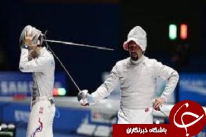 صعود تاریخی مجتبی عابدینی به نیمه نهایی شمشیر بازی اسلحه سابر+فیلم