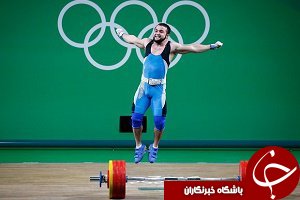 شادی جالب وزنه بردار قزاقستان بعد از کسب مدال طلای المپیک + فیلم