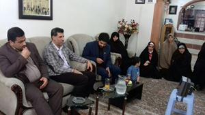 بازدید مدیرکل صداوسیمای گلستان پشت صحنه فیلم مستند شهید اسدالله پور