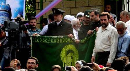 استقبال ازخادمان رضوی در بندرگز