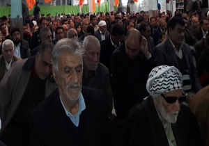 بوی رضوان درنماز جمعه دهلران پیچید