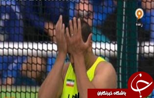 پرتاپ دیسک محمود صمیمی و حذف از رقابت ها+فیلم