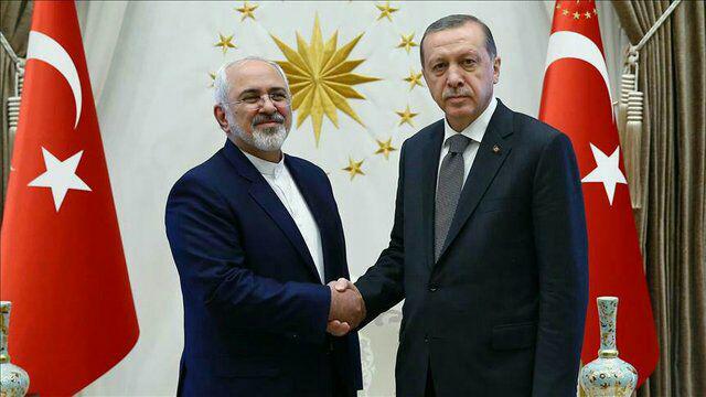 ظریف با اردوغان دیدار و گفت&zwnj;وگو کرد