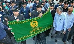 استقبال گرم دهلرانی ها از کاروان زیر سایه خورشید