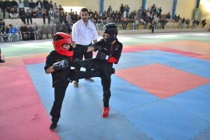 عنوان قهرمانی ساوه در مسابقات کونگ فو استان مرکزی