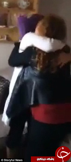 غافلگیر کردن مادر بعد از تعطیلات یک ساله +تصاویر