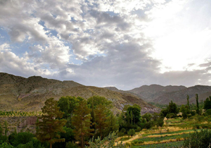 روستای مرغک در دل کوهستان