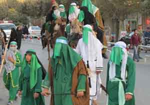 حرکت نمادین کاروان امام رضا(ع)