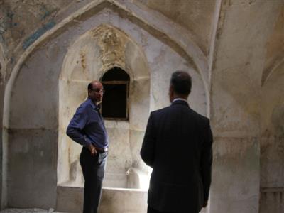 بازدید مدیرکل میراث فرهنگی از اثار تاریخی