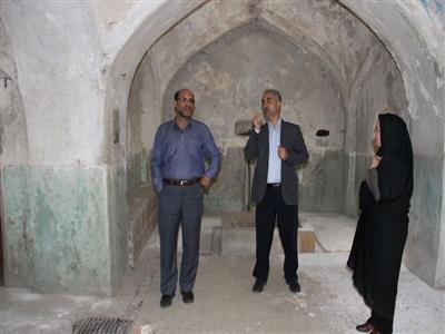 بازدید مدیرکل میراث فرهنگی از اثار تاریخی