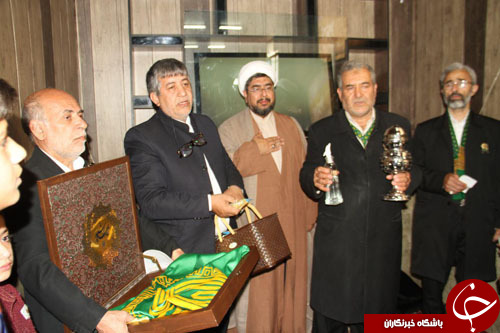 استقبال مردم تربت جام از کاروان زیرسایه خورشید+ تصاویر