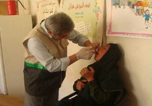 خدمات درمانی و بهداشتی به روستای عشایری ده سوخته