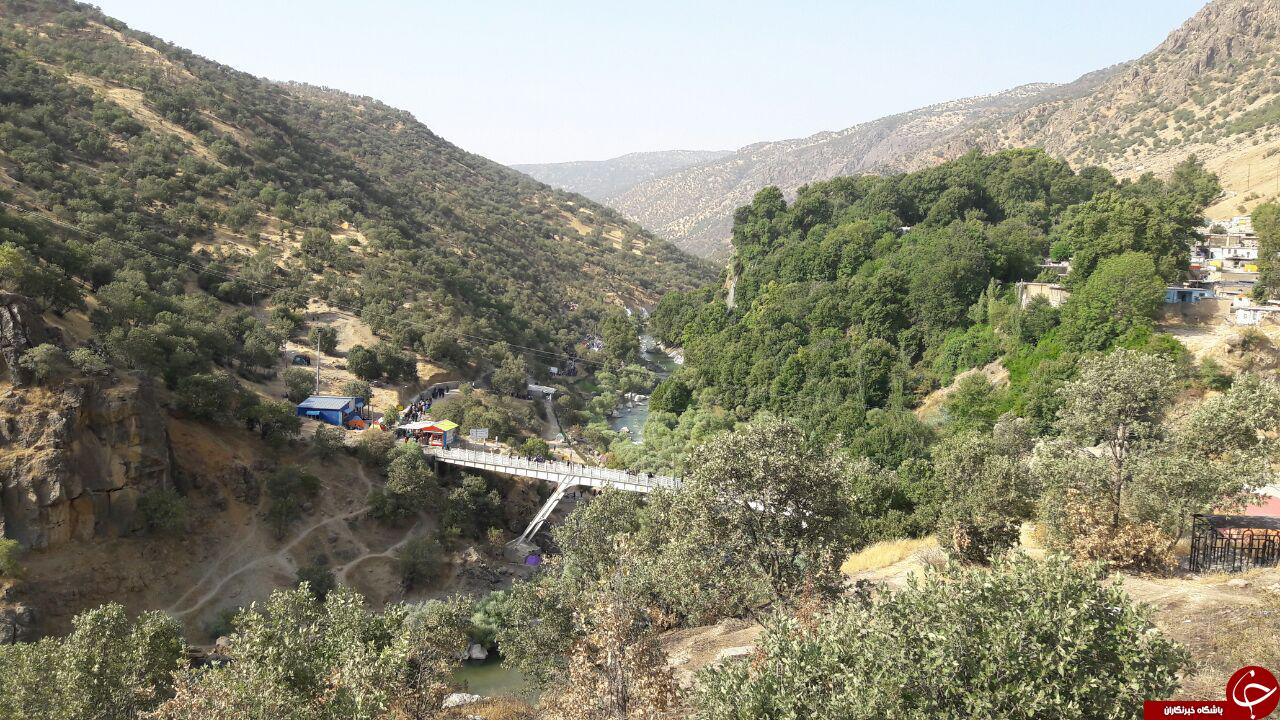 تصاویری زیبا از آبشار بیشه
