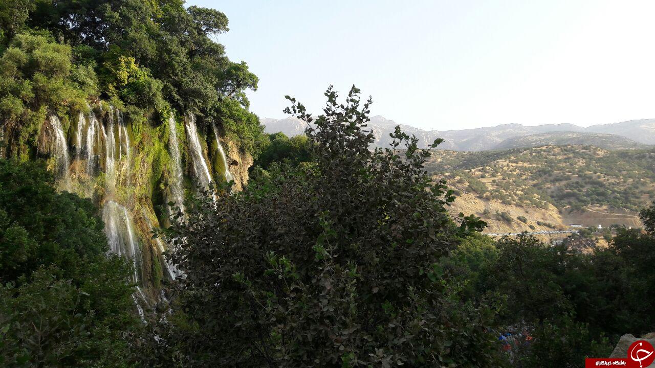 تصاویری زیبا از آبشار بیشه