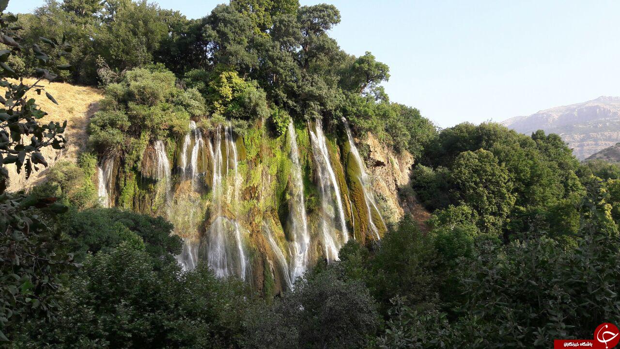 تصاویری زیبا از آبشار بیشه