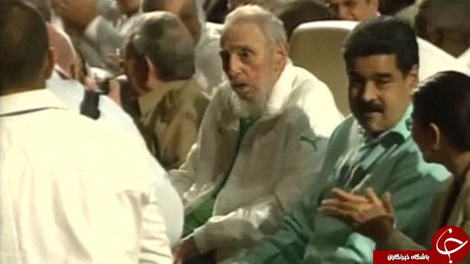 حضور فیدل کاسترو در انظار عمومی به مناسبت تولد 90 سالگی اش+ عکس