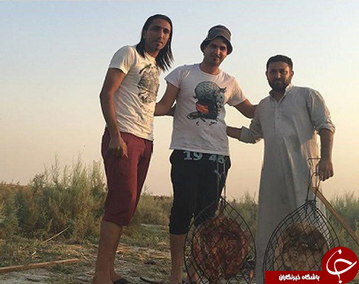 ستاره استقلال و ماهیگیری در بحر النجف +عکس