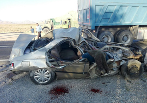 چهار کشته و مجروح بر اثر حادثه رانندگی در محور شهرضا – مبارکه