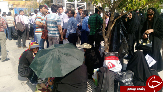 گلایه دانشجویان صنعت نفت به ششمین روز کشید + تصاویر