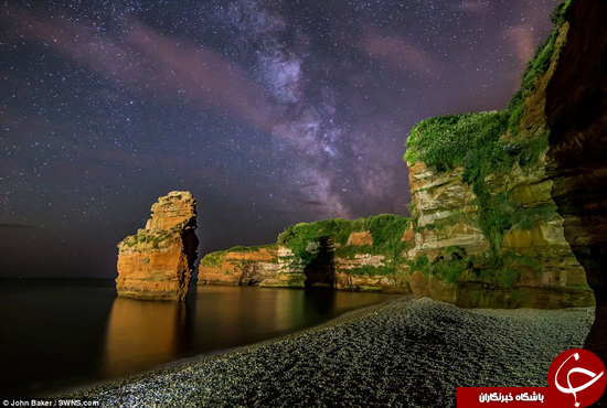لحظه زیبای شهاب باران +تصاویر