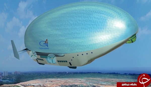 کشتی هوایی قرمز و غول پیکر ولادیمیر پوتین برای دسترسی به سیبری+ تصاویر